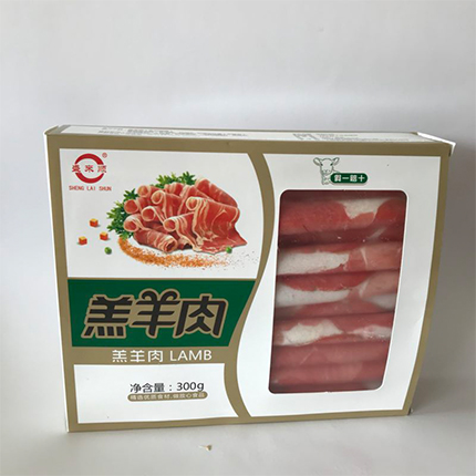 羔羊肉片300g纸盒装