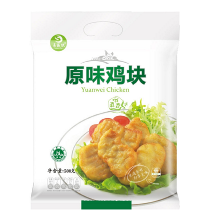 易盛玖原味鸡块500g