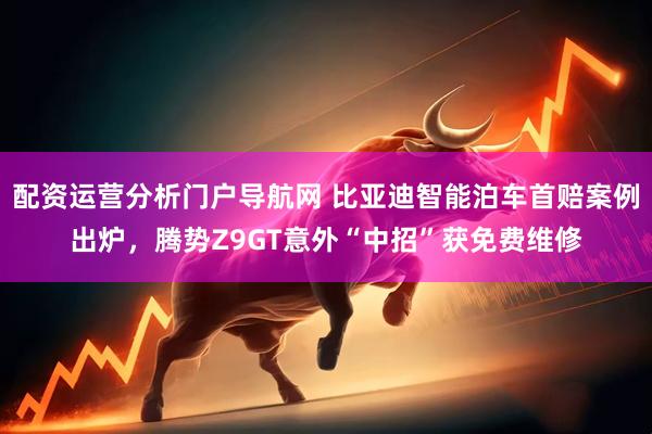 配资运营分析门户导航网 比亚迪智能泊车首赔案例出炉，腾势Z9GT意外“中招”获免费维修
